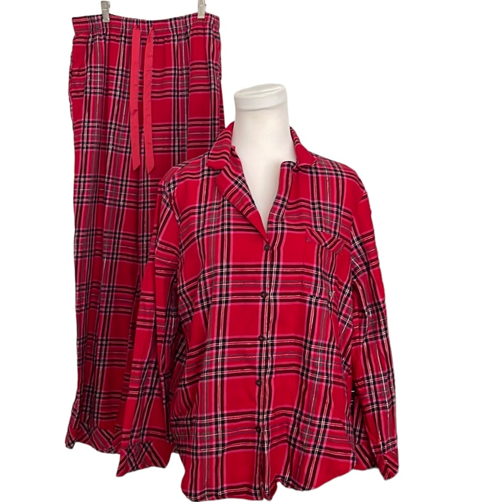 Victoria Secret red plaid pajamas